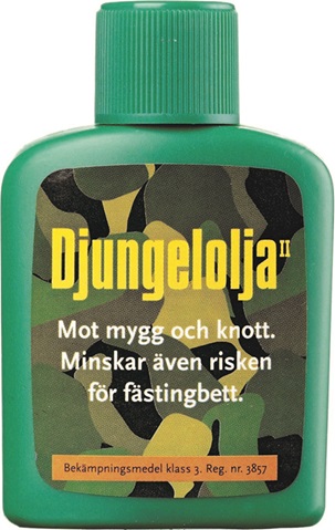 Myggmedel Djungelolja, 40ml.